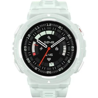 Amazfit ACTIVE EDGE 3,35 cm (1.32) TFT 46 mm Digital 360 x 360 Pixel Touchscreen Mintfarbe GPS (W2212EU4N)