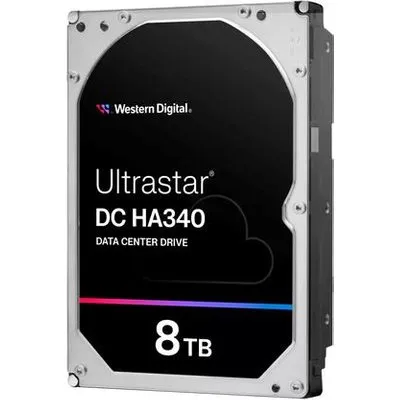 WD Ultrastar DC HA340 WUS721208BLE6L4 - Festplatte - Datencenter - 8TB - intern - 3,5 (8,9 cm) - SATA 6Gb/s - 7200 rpm - Puffer: 256MB (0B47078)