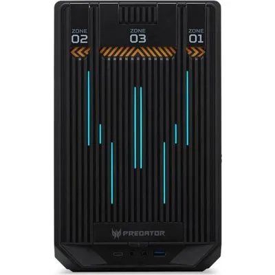 Acer Predator MI900 - Mini-ITX - Seitenteil mit Fenster - keine Spannungsversorgung - weiß - USB/Audio (DC.Z3XEE.001)