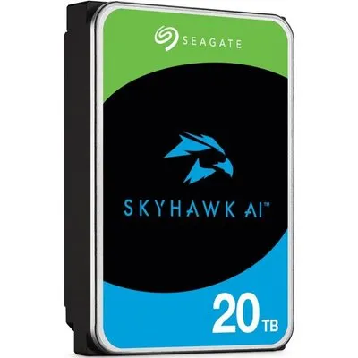 Seagate SkyHawk AI ST20000VE003 - Festplatte - 20TB - intern - 3,5 (8,9 cm) - SATA 6Gb/s - Puffer: 512MB - mit 3 Jahre Seagate Rescue Datenwiederherstellung (ST20000VE003)