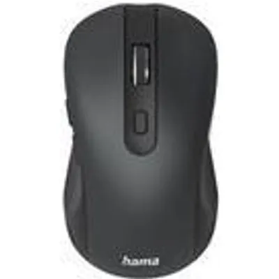 Hama MW-650 - Maus - Für Rechtshänder - optisch - 6 Tasten - kabellos - 2.4 GHz, Bluetooth 5.0 - kabelloser Empfänger (USB) - Schwarz