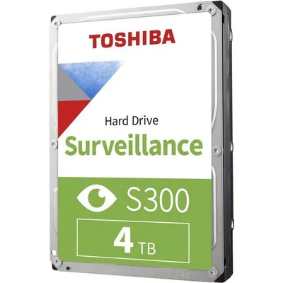Toshiba S300 Surveillance 3.5  4000 GB Serial ATA III (HDWT840UZSVA)