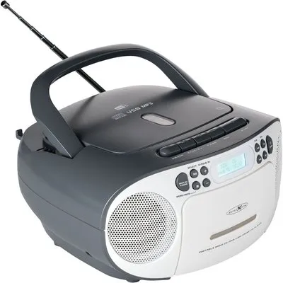 Reflexion CD-Radio DAB+, DAB, UKW AUX, CD, DAB+, Kassette, UKW, USB Weiß, Grau (RCR2260DAB/GR)