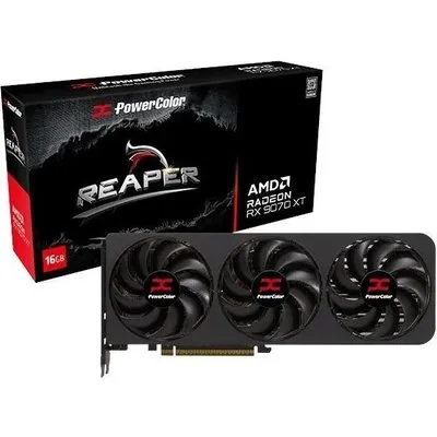 PowerColor RX 9070XT Reaper 16GB RX9070XT 16G-A retail - 16.384 MB - GDDR6 (RX9070XT 16G-A)