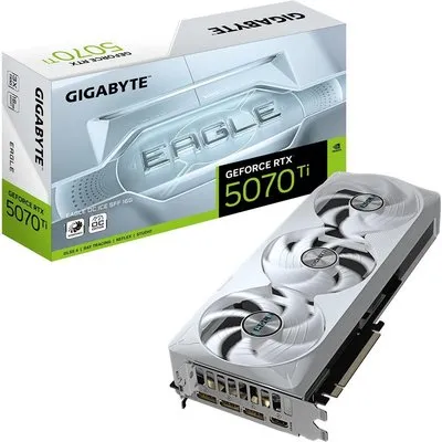 Gigabyte GeForce RTX 5070 Ti EAGLE OC ICE SFF 16G (GV-N507TEAGLEOC ICE-16GD)
