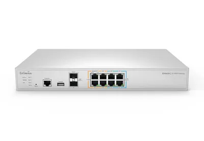 EnGenius ESG620 Cloud Managed Security Gateway LAN & 6x2.5 GbE WAN&2FP+ports (ESG620)