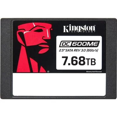 Kingston DC600ME - SSD - Mixed Use - verschlüsselt - 7,68TB - intern - 2,5 (6,4 cm) - SATA 6Gb/s - 256-Bit-AES - TCG Opal Encryption 2,0 (SEDC600ME/7680G)