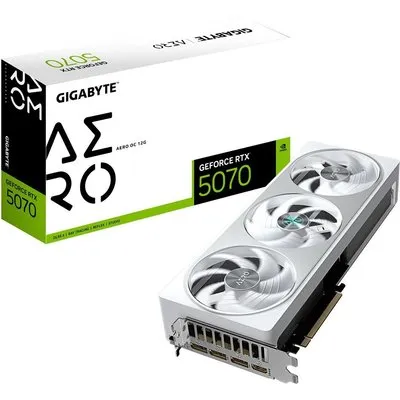 Gigabyte GeForce RTX 5070 AERO OC 12G - Grafikkarten (GV-N5070AERO OC-12GD)