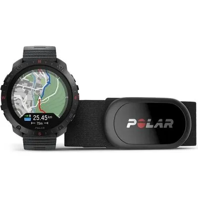 Polar Grit X2 Pro 3,53 cm (1.39) AMOLED Digital 454 x 454 Pixel Touchscreen Schwarz GPS (900110286)