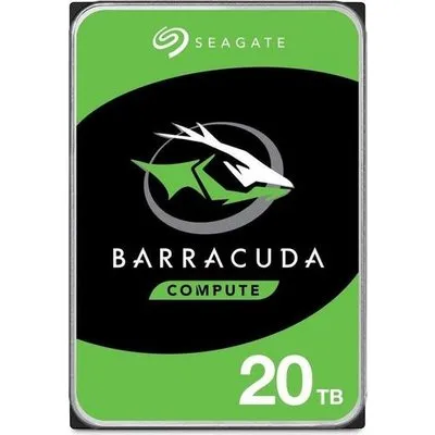 Seagate Barracuda 20TB Festplatte 3,5 SATA 6Gb/s 7200 U/min 512 MB Cache (ST20000DM001)