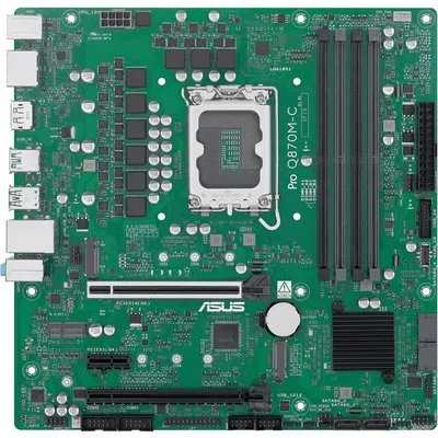 ASUS MB ASUS PRO Q870M-C-CSM (Intel,LGA1851,DDR5,mATX) - Intel Sockel 1851 (Core Ultra 100&200) - Micro/Mini/Flex-ATX (90MB1KEP-M0EAYC)