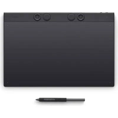 WACOM Tablet Intous Pro Large (2025) - Grafisches Stift-Display mit Multi-Touch und verstellbarem Standfuß (PTK870K0B)