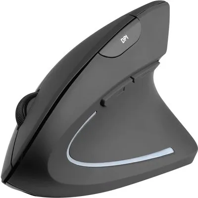 Perixx PERIMICE-713 R Vertikale Ergonomie-Maus kabellos wiederaufladbar (PERIMICE-713 R)