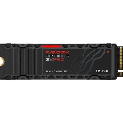 SanDisk Interne SSD Optimus GX PRO 850X NVMe mit Kühlkörper, 8TB (00226999)