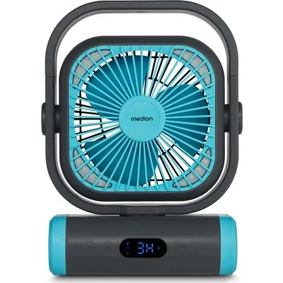 Medion LIFE Camping Ventilator E10 TF (MD 12065) (grau/blau) (50078408)