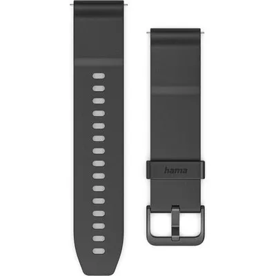 Hama Bezahlarmband, NFC, kontaktlos bezahlen, für Uhr/Smartwatch, 20 mm, Schwarz (00178657)