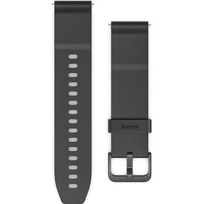Hama Bezahlarmband, NFC, kontaktlos bezahlen, für Uhr/Smartwatch, 22 mm, Schwarz (00178659)