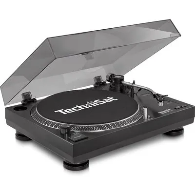 TechniSat TechniPlayer LP 300 - Plattenspieler - Schwarz, Silber