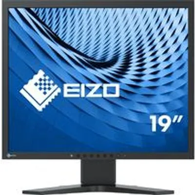 EIZO FlexScan S1934H - LED-Monitor - 48.1 cm ( 48,30cm (19) ) - 1280 x 1024 - IPS - 250 cd/m² - 1000:1 - 14 ms - DVI-D, VGA, DisplayPort - Lautsprecher - Schwarz