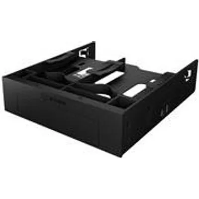 ICY BOX IB-5251 - Laufwerksschachtadapter - 13,30cm (5,25) bis 1 x 3.5 und 2 x 2.5 (13,3 cm bis 1 x 8,9 und 2 x 6,4 cm) - Schwarz (IB-5251)