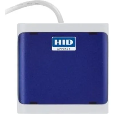 HID OMNIKEY 5022, Contactless only (13.56 MHZ) reader, USB, schwarz Chipkartenleser, USB (2.0, 3.0), separat bestellen: Standfuß, Farbe: schwarz (R50220318-GR)