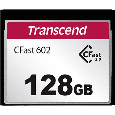 Transcend CFast 2.0 CFX602 - Flash-Speicherkarte - 128 GB - CFast 2.0