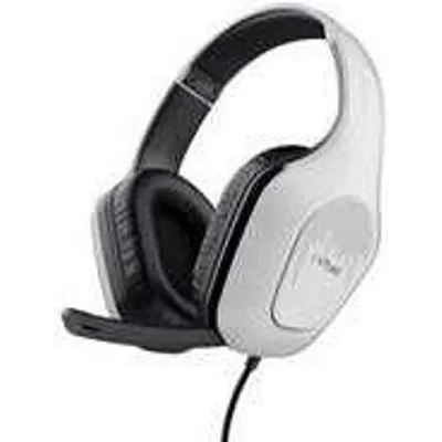 Trust GXT 415PS Zirox - Headset - ohrumschließend - kabelgebunden - 3,5 mm Stecker - weiß (24993)