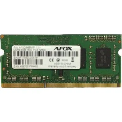 AFOX AFSD48FH1P Speichermodul 8 GB 1 x 8 GB DDR4 2666 MHz (AFSD48FH1P)