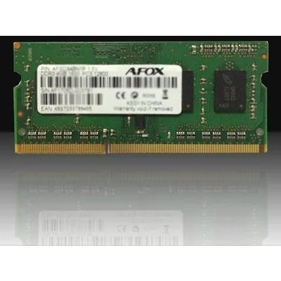 AFOX AFSD38BK1P Speichermodul 8 GB 1 x 8 GB DDR3 1600 MHz (AFSD38BK1P)