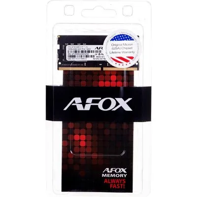 AFOX DDR4 8G 2400 SO DIMM Speichermodul 8 GB 1 x 8 GB 2400 MHz (AFSD48EH1P)