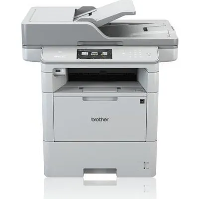 Brother MFC-L6710DW - Multifunktionsdrucker - s/w - Laser - A4/Legal (Medien) - bis zu 50 Seiten/Min. (Drucken) - 520 Blatt - 33,6 Kbps - USB 2,0, Gigabit LAN, Wi-Fi(n) (MFCL6710DWRE1)