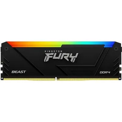 Kingston FURY Beast RGB DIMM 8GB, DDR4-3600, CL17-21-21 (KF436C17BB2A/8)