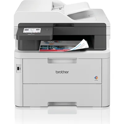 Brother MFC-L3760CDW - Multifunktionsdrucker - Farbe - LED - A4/Legal (Medien) - bis zu 26 Seiten/Min. (Drucken) - 250 Blatt - 33,6 Kbps - USB 2,0, USB-Host, Gigabit LAN, Wi-Fi(n) (MFCL3760CDWRE1)