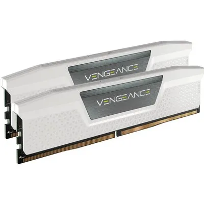 CORSAIR Vengeance RGB - DDR5 - Kit - 32GB: 2 x 16GB - DIMM 288-PIN - 2800 MHz / PC5-44800 - CL40  weiß (CMH32GX5M2B5600C40W)