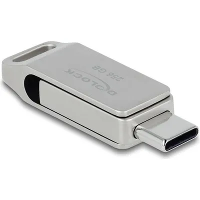Delock - USB-Flash-Laufwerk - 256GB - USB 3,0/USB Typ C (54008)