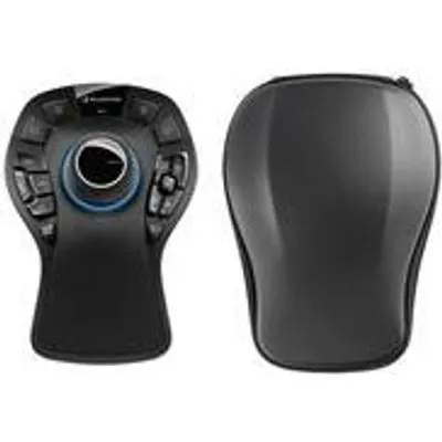 3Dconnexion SpaceMouse Pro Wireless - Bluetooth Edition - 3D-Maus - ergonomisch - 15 Tasten - kabellos - 2,4 GHz, Bluetooth, USB-C - kabelloser Empfänger (USB) (3DX-700119)