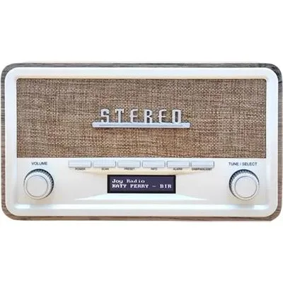 Denver DAB-18LW. Tunertyp: Digital. RMS-Leistung: 4 W. Display: LCD. Breite: 261 mm, Tiefe: 110 mm, Höhe: 148 mm. AC Eingangsspannung: 230 V, AC Eingangsfrequenz: 50 Hz, Akku-/Batterietyp: C (DAB-18LW)