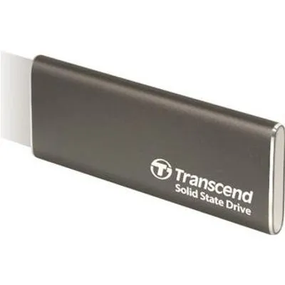 Transcend ESD265C - SSD - 1TB - extern (tragbar) (USB-C Steckverbinder) - 256-Bit-AES - Iron Gray (TS1TESD265C)