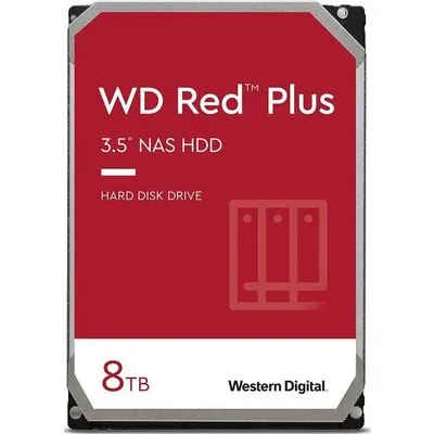 WD Red Plus WD80EFPX - Festplatte - 8TB - intern - 3,5 (8,9 cm) - SATA 6Gb/s - 5640 rpm - Puffer: 256MB (WD80EFPX)