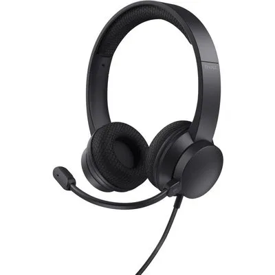 Trust Ayda. Produkttyp: Kopfhörer. Übertragungstechnik: Kabelgebunden. Empfohlene Nutzung: Anrufe/Musik. Kopfhörerfrequenz: 20 - 20000 Hz. Kabellänge: 1,8 m. Gewicht: 147 g. Produktfarbe: Schwarz (25089)