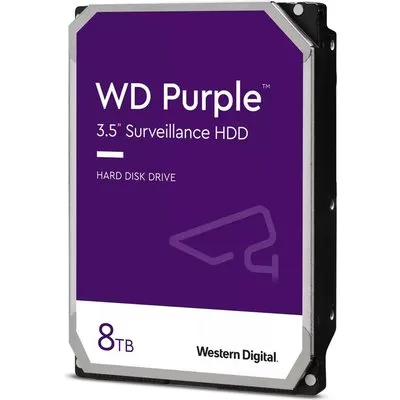 WD Purple WD85PURZ - Festplatte - 8TB - intern - 3,5 (8,9 cm) - SATA 6Gb/s - 5640 rpm - Puffer: 256MB (WD85PURZ)