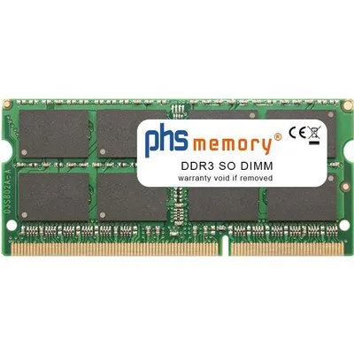 PHS-memory 4GB RAM Speicher DDR3 SO DIMM 1600MHz PC3L-12800S 204 Pin DIMM 1,35 Volt (SP151269)
