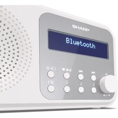 Sharp DR-P420 - Tragbar - Digital - DAB - DAB+ - FM - Automatischer Suchlauf - Automatisches Tuning - 2 W - AAC (DR-P420WH)