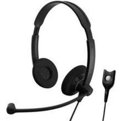 EPOS I SENNHEISER IMPACT SC 60 - 100 Series - Headset - On-Ear - kabelgebunden - Easy Disconnect - Schwarz mit Silber