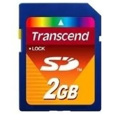 Transcend - Flash-Speicherkarte - 2GB - SD (TS2GSDC)
