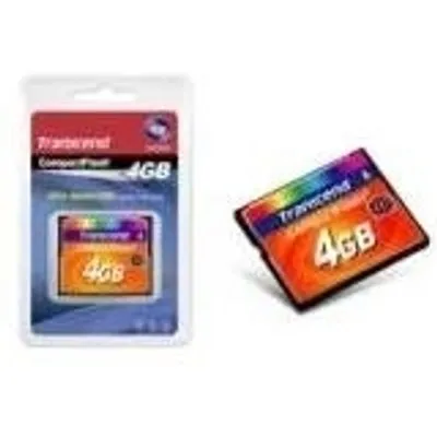 Transcend - Flash-Speicherkarte - 4GB - 133x - CompactFlash (TS4GCF133)