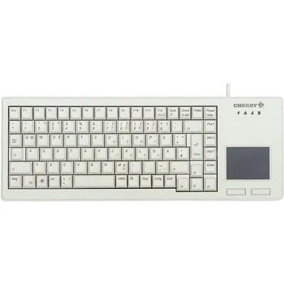 CHERRY XS Touchpad Keyboard USB grey corded (DE) (G84-5500LUMDE-0)