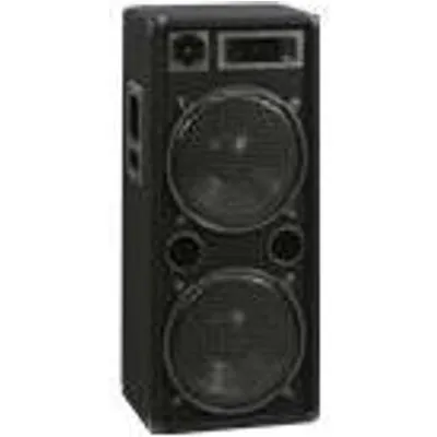 Omnitronic DX-2222 - Lautsprecher - 500 Watt - dreiweg - Schwarz