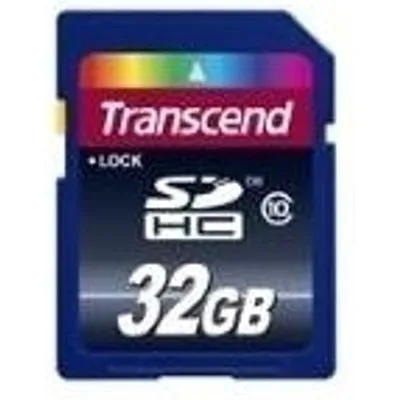 TRANSCEND SDHC Card 32GB SDcard (TS32GSDHC10)