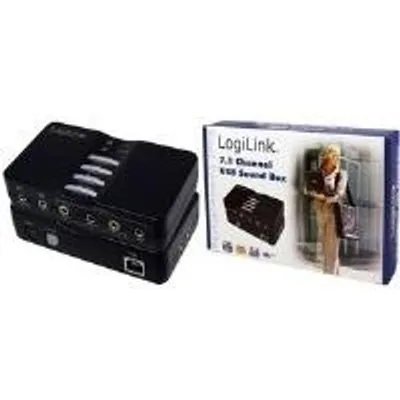 LogiLink 7.1 Dolby USB Sound Box (externe Soundkarte, 8-Kanal) (UA0099)